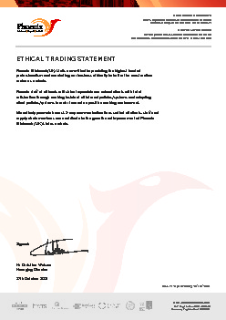 ETHICAL TRADING POLICY